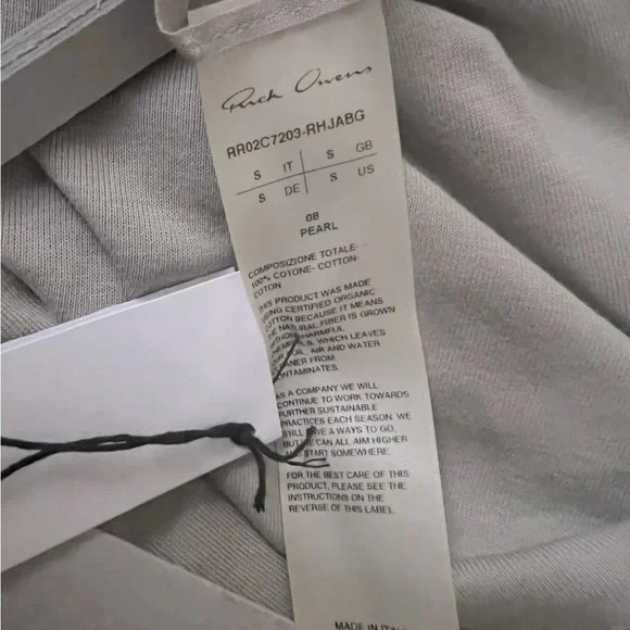 Rick Owens Luxor Cotton T-Shirt